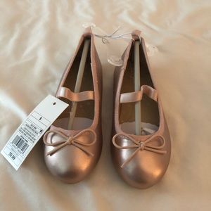 Pink ballet shoes